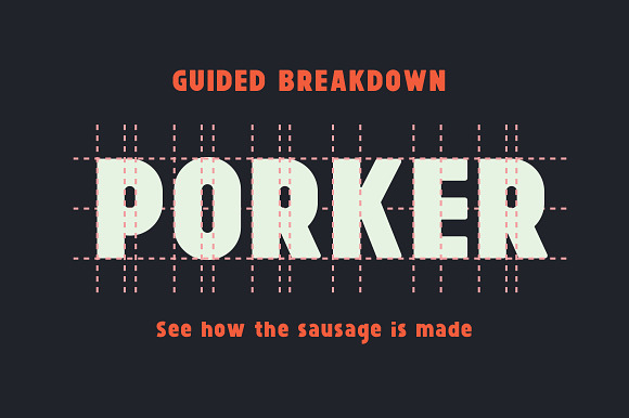 Porker Font (+ Bonus Pack) in Sans-Serif Fonts - product preview 6