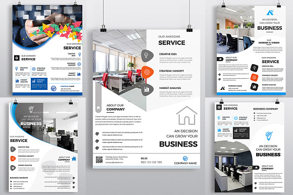 110+ Clean Business Flyers 98% Off in Flyer Templates - product preview 18