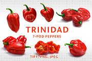Trinidad 7-Pod peppers