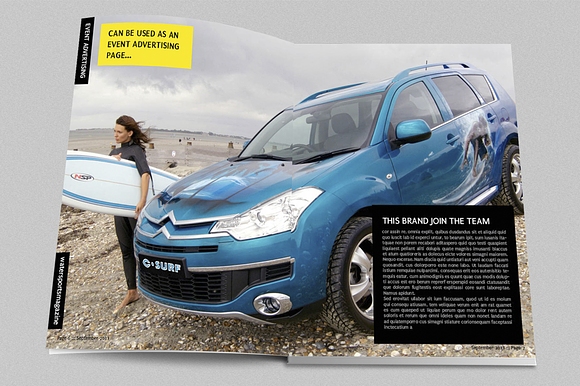 WaterSports Indesign Magazine Templ in Magazine Templates - product preview 3