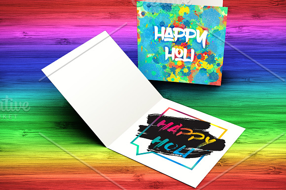 Happy Holi in Illustrations - product preview 1