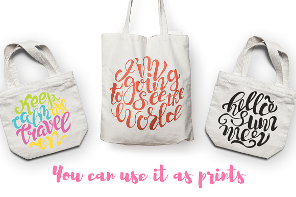Round lettering quotes in Illustrations - product preview 6