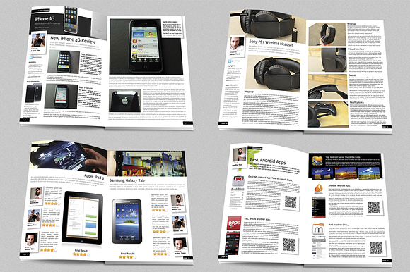 Gadgets Magazine Indesign Template in Magazine Templates - product preview 2