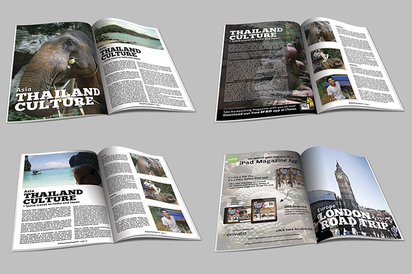BackPacking IndesigMagazine Template in Magazine Templates - product preview 3