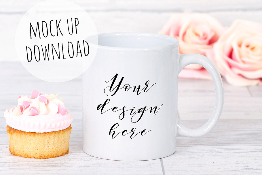 Pretty Mug Mockup Scene Photography in Product Mockups - product preview 8