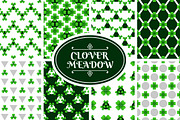 Clover Meadow: Seamless Patterns