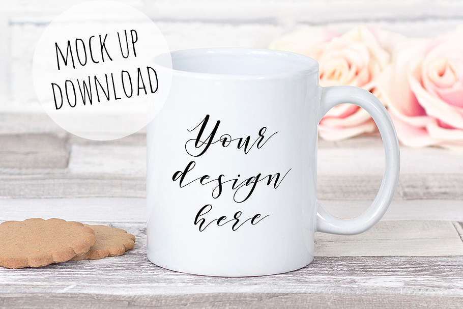 Styled Mug Mockup Photography Scene in Product Mockups - product preview 8