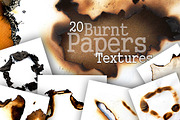 20 Burnt Paper Textures