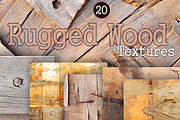 20 Rugged Wood Textures Pack