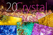 20 Crystal Textures Pack