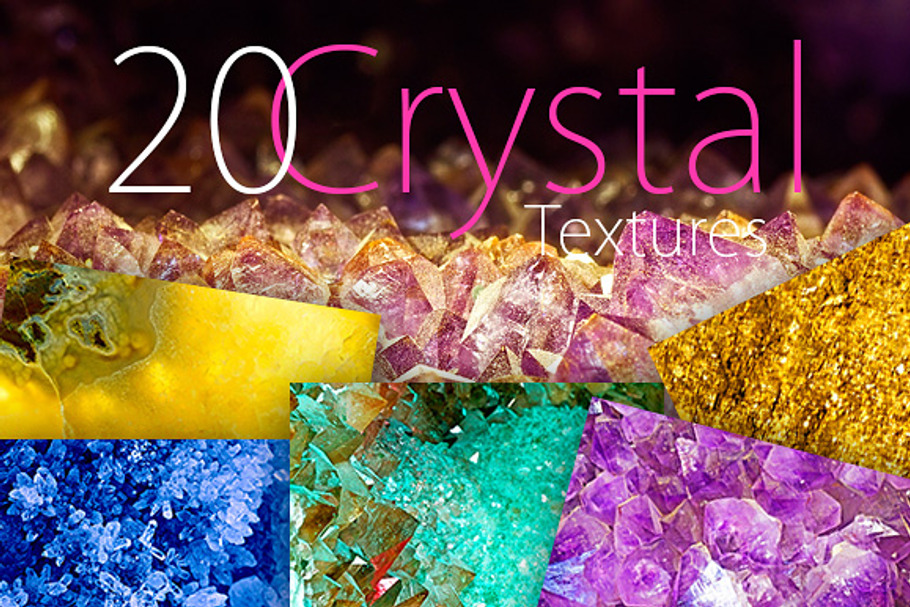 20 Crystal Textures Pack in Textures - product preview 8
