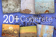 20 Concrete Textures Pack 1