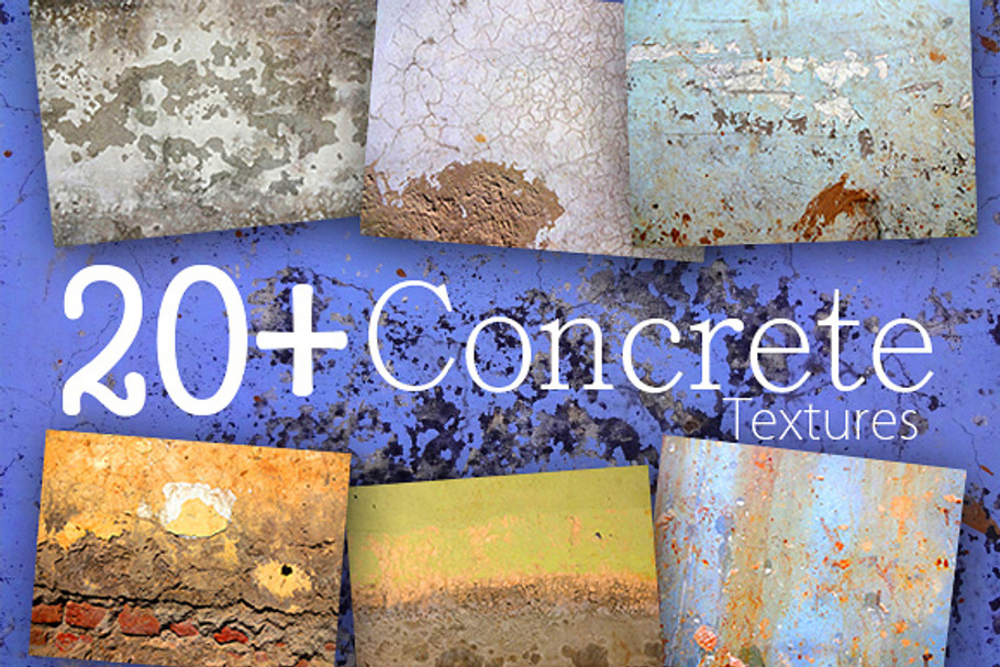 20 Concrete Textures Pack 1 in Textures - product preview 8