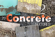 20 Concrete Textures Pack 2