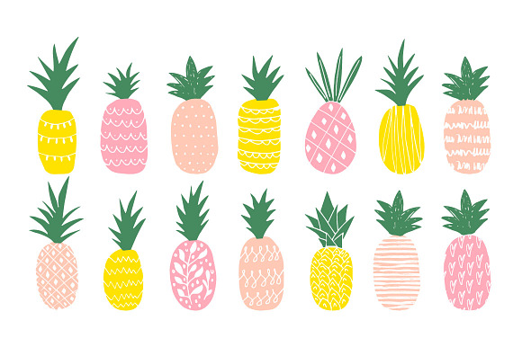 Pineapple Party in Illustrations - product preview 1