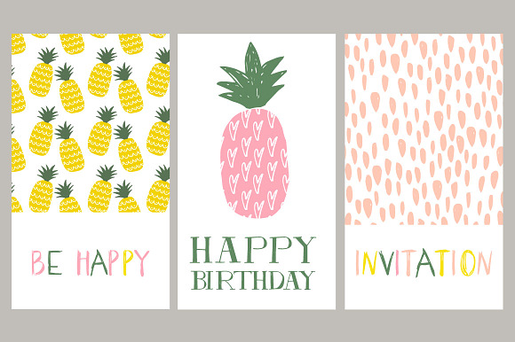 Pineapple Party in Illustrations - product preview 3