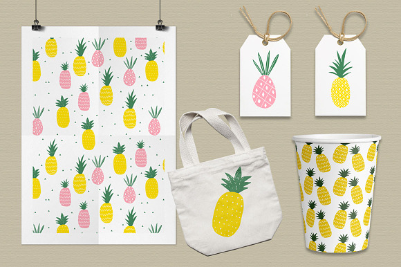 Pineapple Party in Illustrations - product preview 7