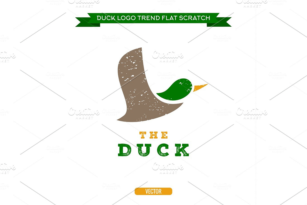 Duck flying brand logo sign style trend in Logo Templates - product preview 8