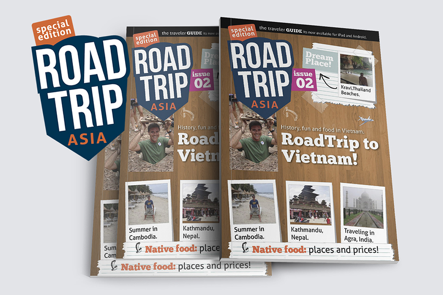 AsiaTrip Magazine Template Issue #2 in Magazine Templates - product preview 8