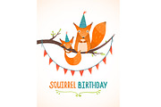 Little Squirrels Birthday
