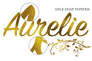 Aurelie-Gold Sheet Texture Effect V1