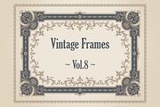 24 Vintage Frames. Vol.8
