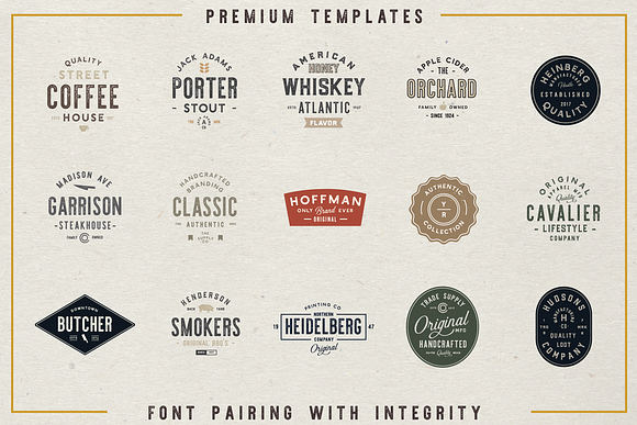 The Artisan Collection (Font Bundle) in Display Fonts - product preview 1
