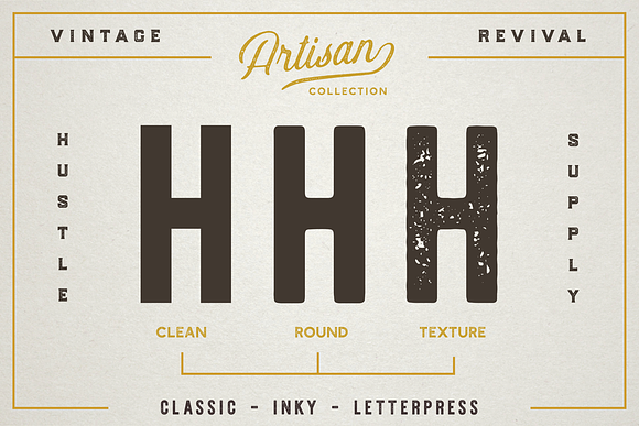The Artisan Collection (Font Bundle) in Display Fonts - product preview 7