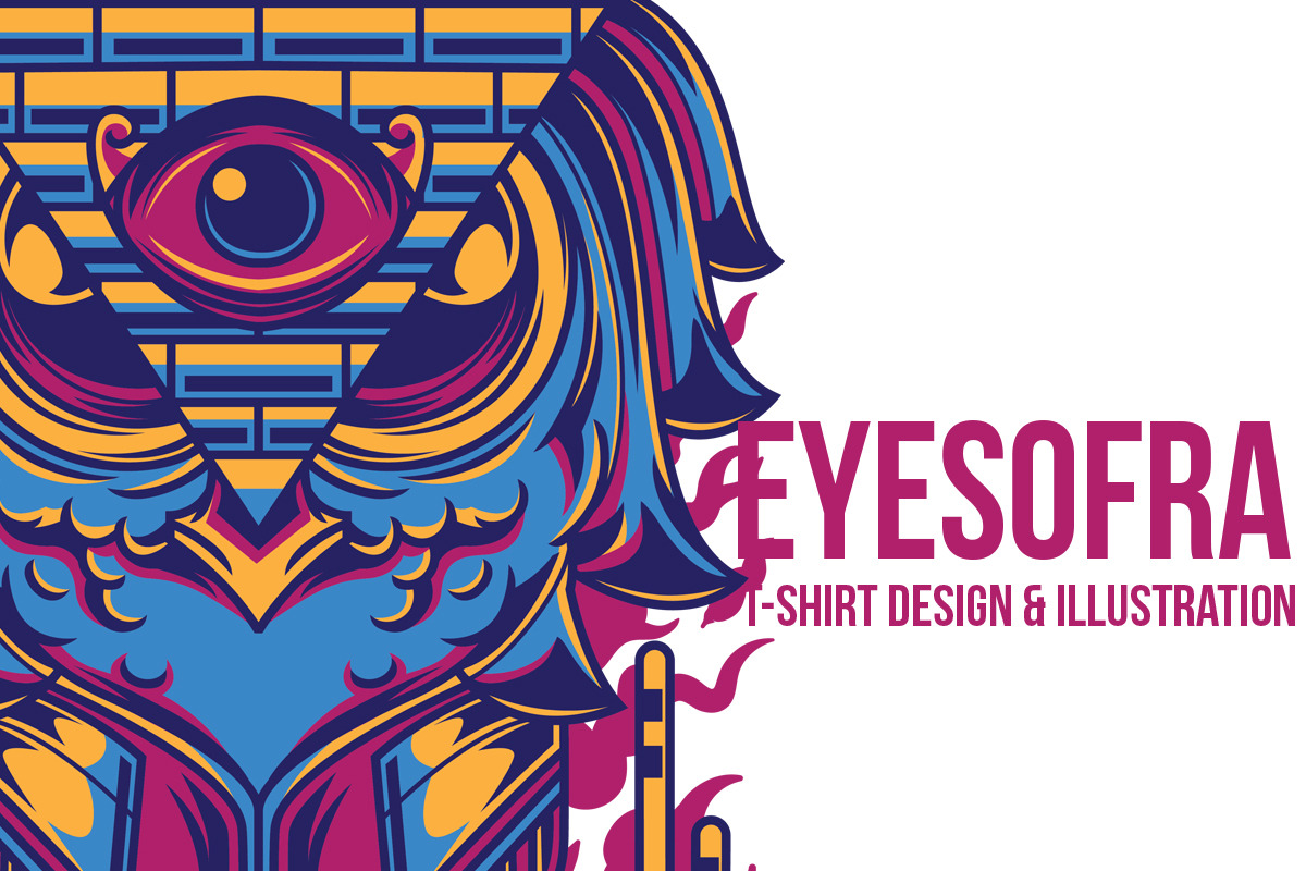 Eyes of Ra Illustration in Illustrations - product preview 8