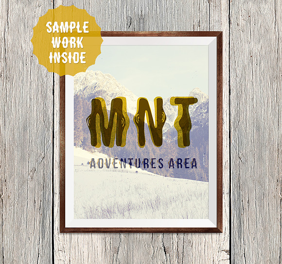 Your Print Thin Frame Mockup in Print Mockups - product preview 2