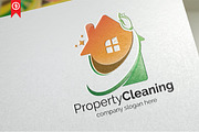 Property Cleaning - Logo Template