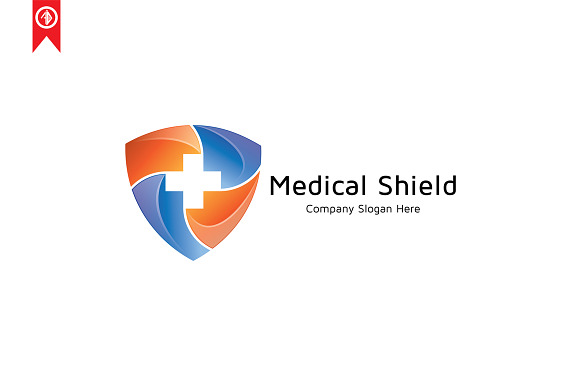 Medical Shield - Logo Template in Logo Templates - product preview 2