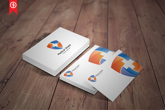 Medical Shield - Logo Template in Logo Templates - product preview 5