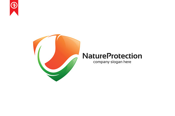 Nature Protection - Logo Template in Logo Templates - product preview 2