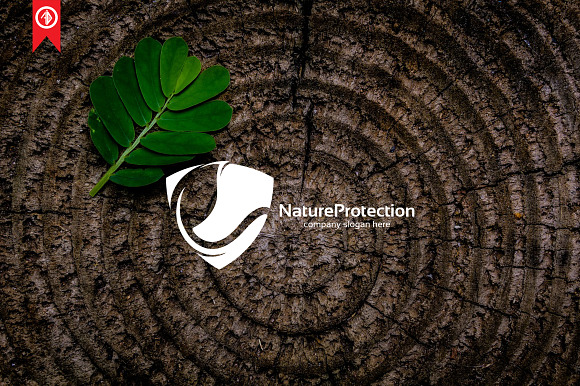 Nature Protection - Logo Template in Logo Templates - product preview 6