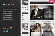 Sunday E-commerce Responsive Email