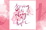 Spring is always a hope | JPEG