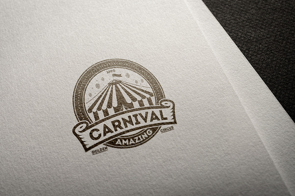 Circus logo kit in Logo Templates - product preview 5