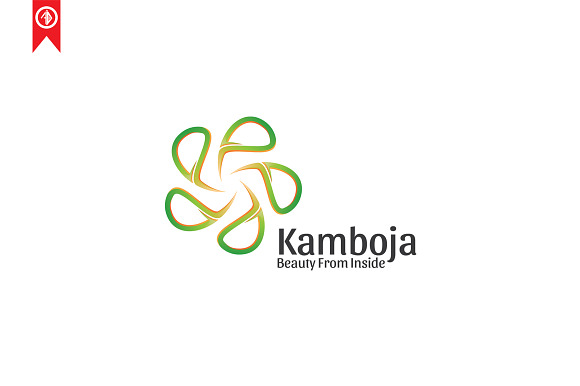 Abstract / Kamboja - Logo Template in Logo Templates - product preview 2