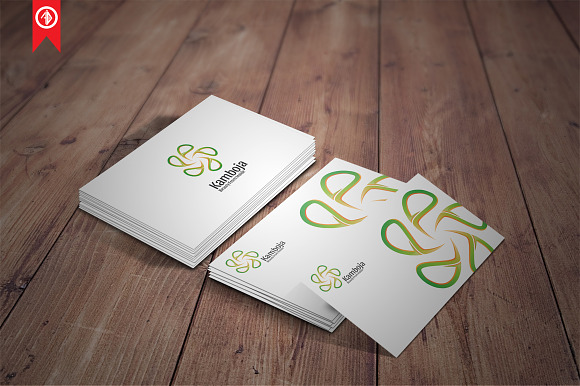 Abstract / Kamboja - Logo Template in Logo Templates - product preview 5