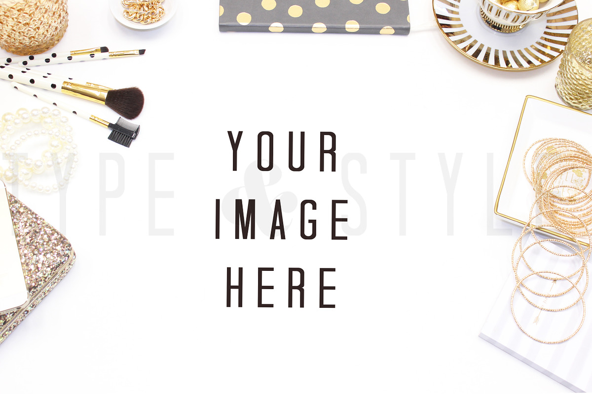 Styled Stock Photo - Vanity Mock up in Product Mockups - product preview 8