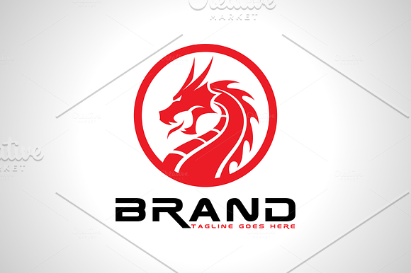 Dragon Logo V.2 in Logo Templates - product preview 6