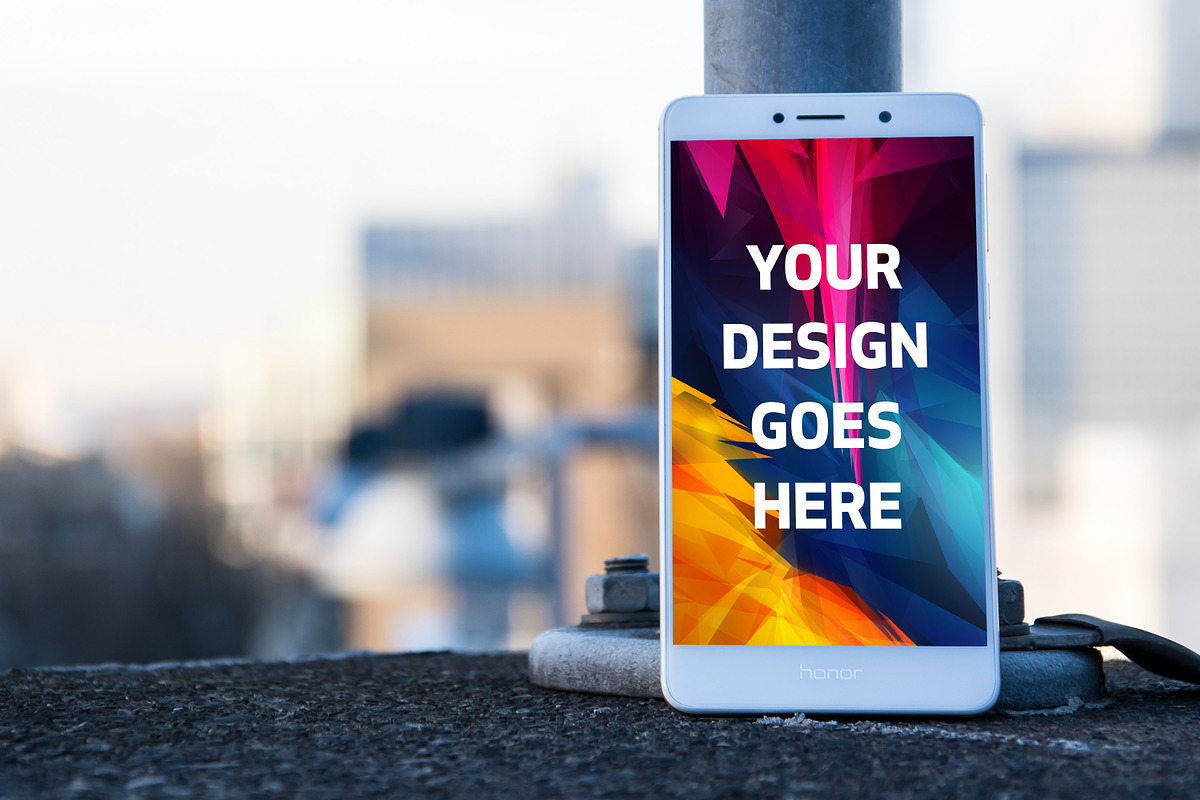 Android Phone Mock-up BigPack#4 in Mobile & Web Mockups - product preview 8