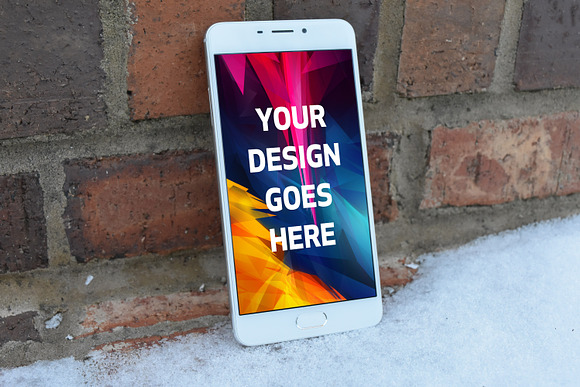 Android Phone Mock-up BigPack#4 in Mobile & Web Mockups - product preview 9