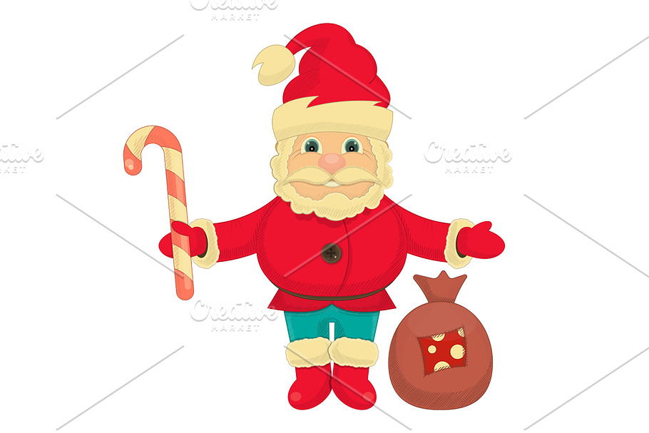 Santa Claus in Illustrations - product preview 8