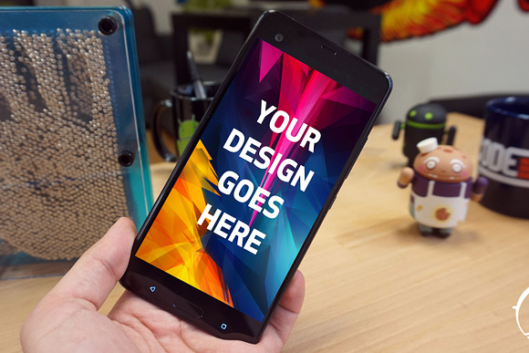 Android Phone Mock-up Bundle#2 in Mobile & Web Mockups - product preview 11