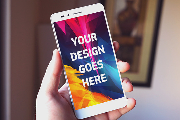 Android Phone Mock-up Bundle#2 in Mobile & Web Mockups - product preview 14