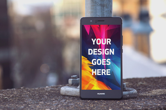 Android Phone Mock-up Bundle#2 in Mobile & Web Mockups - product preview 17
