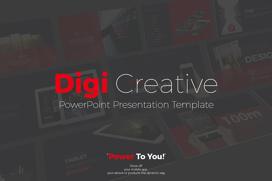 Digi Creative PowerPoint Template