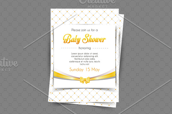 Invitations design in Wedding Templates - product preview 4